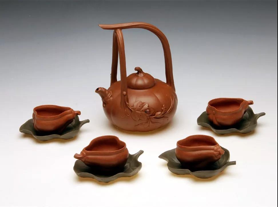 10種最美花器提梁壺，精美別致雕花紫砂壺!