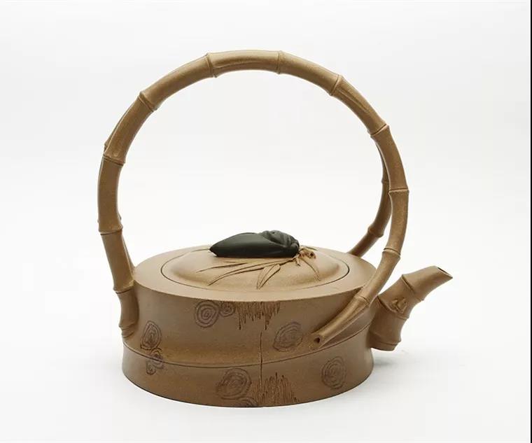 10種最美花器提梁壺，精美別致雕花紫砂壺!